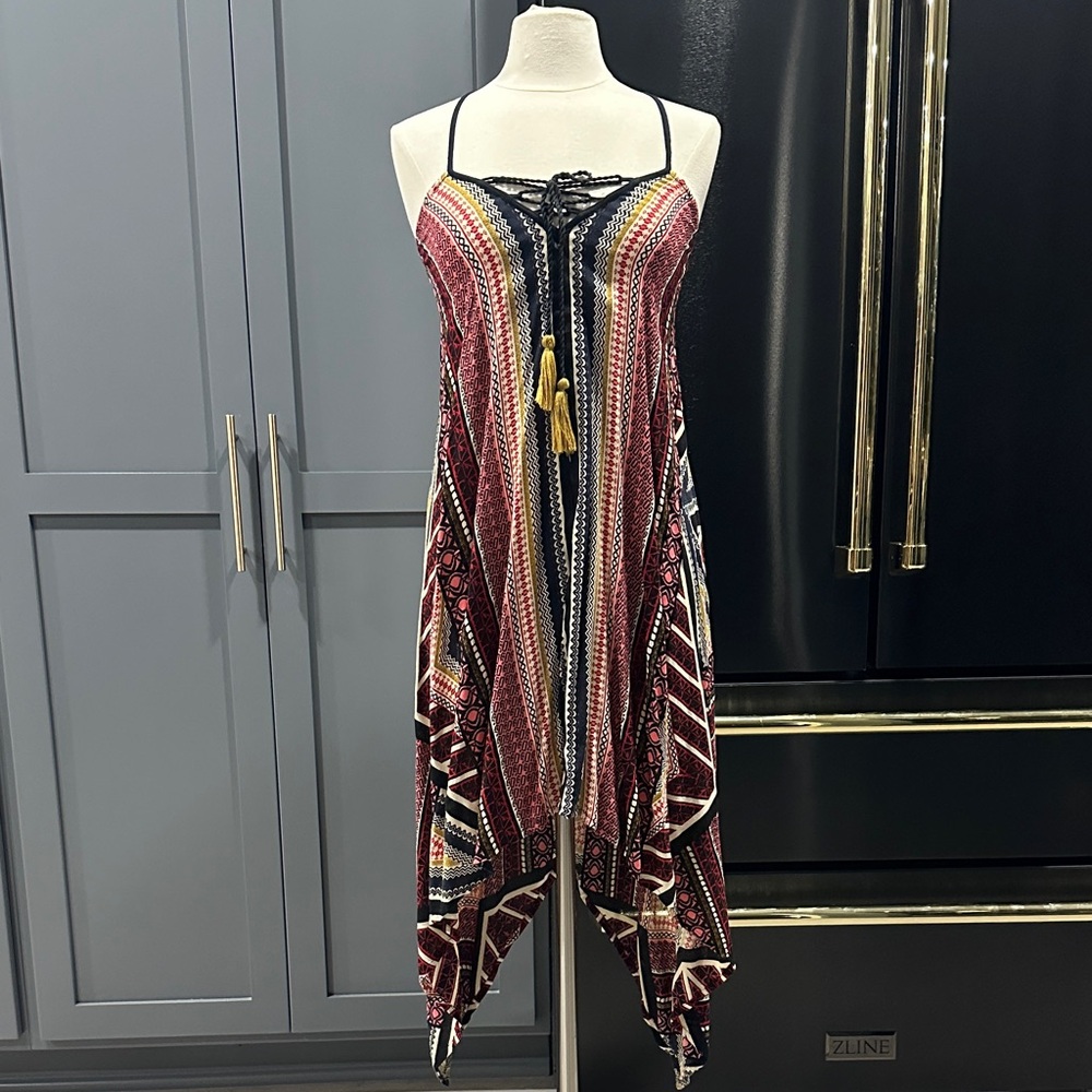 Primark Multicolor High Low Dress